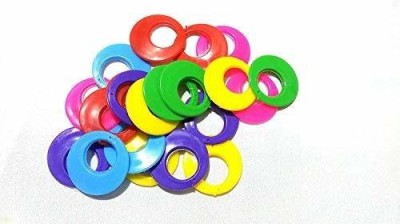 CRAFTLOVE Chandbali Earring Making/Silk Thread Wrapping Base - Pack of 20 (4 cm)