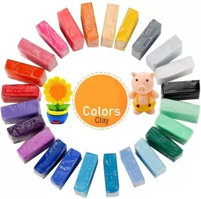 Freedy Ultra Light Modeling Bouncing Clay Kids 12 Different Color Clay
