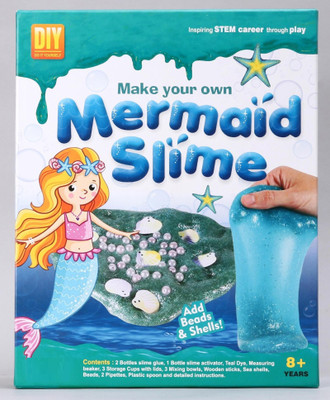 zokato Mermaid DIY Slime Activity Kit - Blue