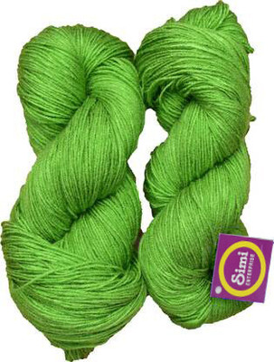 Simi Enterprise Brilon Light Green (400 gm) Wool Hank Hand knitting wool