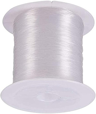 DIY Crafts 2 Rolls Non Stretchy Clear Invisible Craft Nylon Thread String Cord for Jewelry