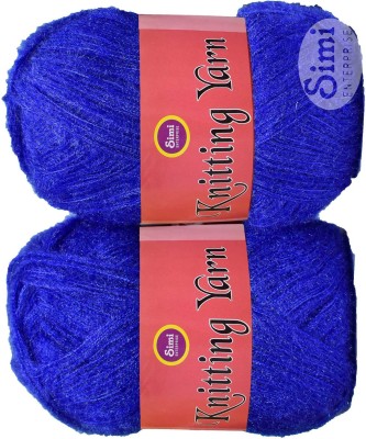 Simi Enterprise Knitting Wool Yarn, Soft Fancy Feather Wool Froji 300 gm- Art-HFG