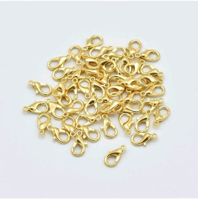 BanteyBanatey Jewellery Making Lobster Clasps Claw Hooks Pack of 10 Pieces
