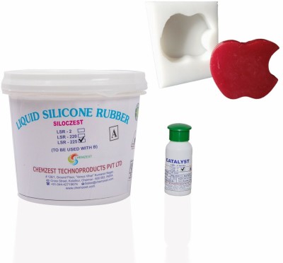 silcozest LSR-225 Liquid Silicone Rubber with Fast Catalyst (500gm)