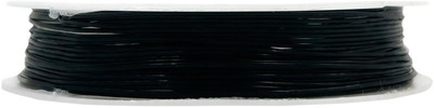 Self Lub Elastic String Bead Cord for Bracelet and Jewellery Making Black 0.8mm