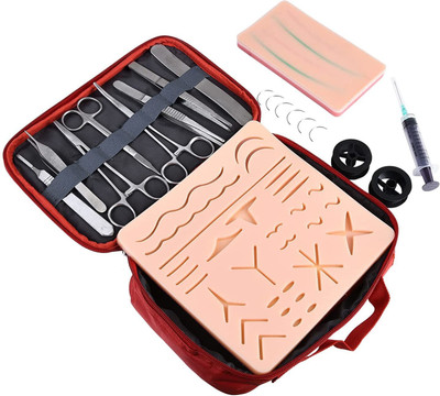 REVITI Suture Practice Kit Large Suturing Pad & Venipuncture Injection Training Pad