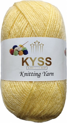 KYSS Rosemary cream Wool Ball Hand Knitting Wool/Yarn 200 gram shade no-6