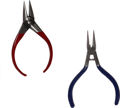 Crafts Haveli Jewellery Making Tool Kit Combo Set of G Plier & Spring Nose