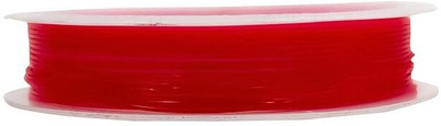 Self Lub Elastic String Bead Cord for Bracelet Beading and Jewellery Making Red 1mm
