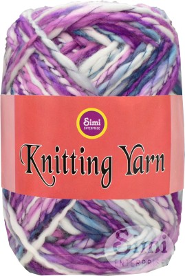 Simi Enterprise Knitting Yarn Thick Chunky Wool, Sumo Magenta 200 gms- Art-HCA