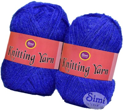 Simi Enterprise Knitting Wool Yarn, Soft Fancy Feather Wool Froji 400 gm- Art-HFG