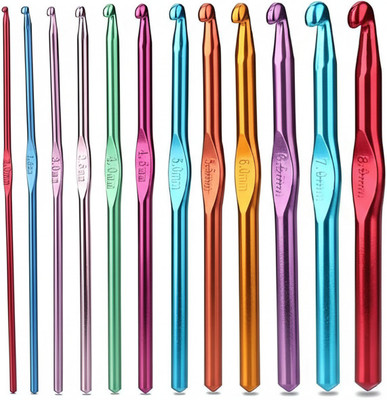 sassy beauty Durable Aluminum Crochet Hooks Set for Knitting Lovers