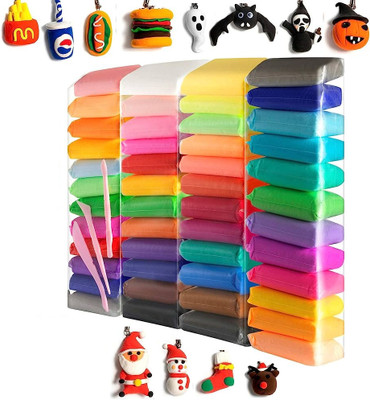 ELEXN Return Gift Magic Clay 12 Colors Air Dry Clay for Kids Clay Tools Set