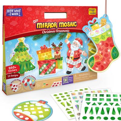 Imagimake Mirror Mosaic - Christmas
