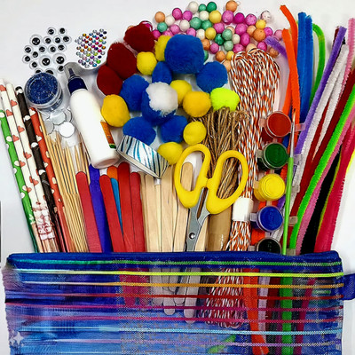 manrish 16 in 1 Art and Craft Kit for Kids/DIY for All Ages from 8 - 16Old/CraftMaterial