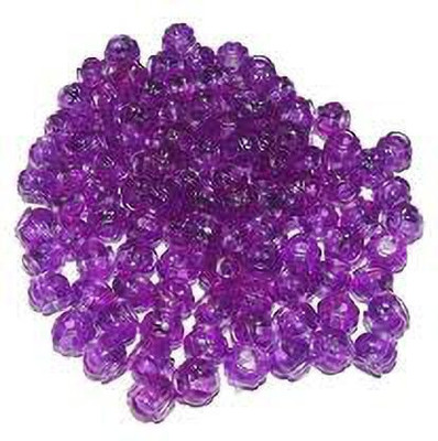 PUSHPA CREATION Macrame Crystal Beads,8mm, (Crystal Beads for Making Macrame Jhula,