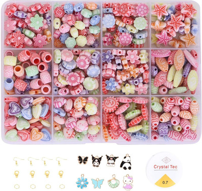 ambitieux DIY T.T 12 design beads Bracelet Making Kit and accessories