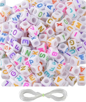 REGLET 650 Square Letter Beads & 65 Emojis for Craft Kit, Bracelet Necklace making Kit