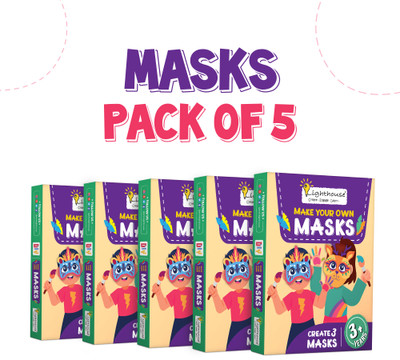 Lighthouse Make your own Masks: pack of 5