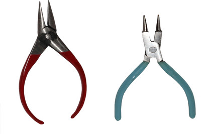 Crafts Haveli Jewellery Making Tool Kit Combo Set of G Plier & Round Nose