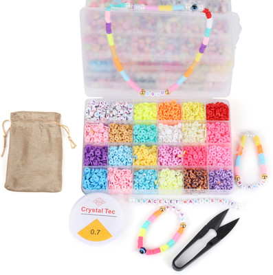 ambitieux 24 clay nd tiger beads chn box set