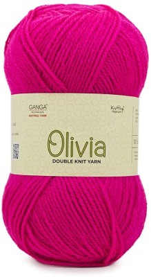 JEFFY Ganga Olivia Double Knit Yarn Hand Knitting Thread 200 GM SH-37