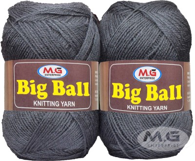 Simi Enterprise BIG BALL Mouse Grey 600 gm Ball Hand knitting wool -B Art-AJE