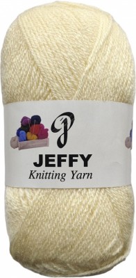 JEFFY Rosemary light cream Wool Ball Hand Knitting Wool/Yarn,600 gram shade no-13