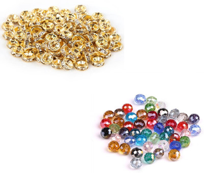 Crafts Haveli Crystal & Rhinestone Combo 50 Rhinestone 100 Multicolor