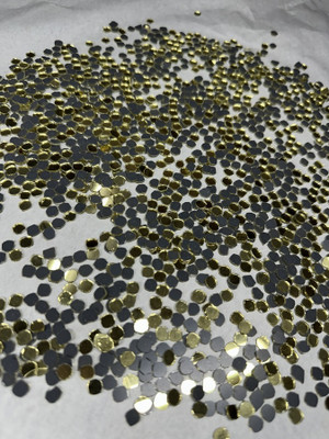 arteneer Round shape golden mirror-5 mm size- 1400pcs