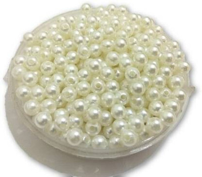 Sharum Crafts Quilling And Jewellery Making Acessories Pearl Beads Round Shape Used