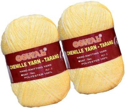 M.G Enterprise Represents Oswal 3 Ply Knitting Yarn Wool, Dark Cream 300 gm Art-AAIE