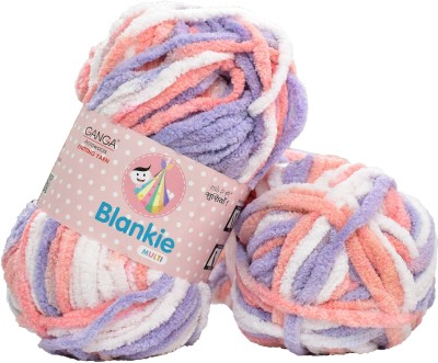 Simi Enterprise Knitting Yarn Thick Chunky Wool, Blankie Baby Purple 200 gm ART- AAEF