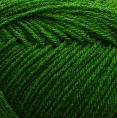 KNIT KING Uphill Leaf Green 400 gms Wool Hand knitting wool- Art-AFAG