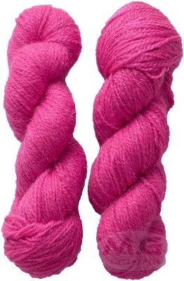 KNIT KING Vardhman Rabit Excel Rose (200 gm) Wool Hank Hand knitting wool Art-FDI