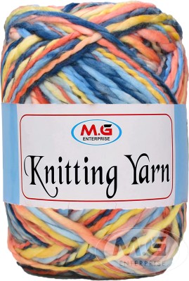 M.G Enterprise Knitting Yarn Thick Chunky Wool, Sumo Macaw 200 gms- Art-HCJ