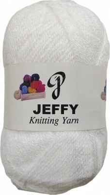 JEFFY Rosemary white Wool Ball Hand Knitting Wool/Yarn,200 gram shade no-14