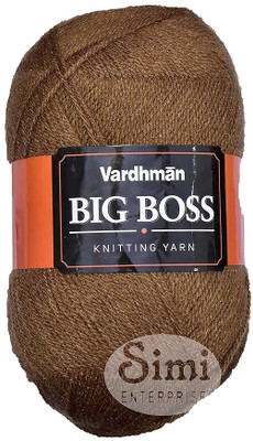Simi Enterprise Represents Oswal Chirag Choclate Brown 600 gms Wool Ball wool L Art-AJEA