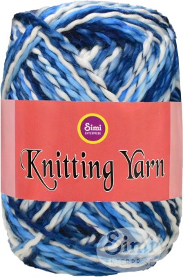 Simi Enterprise Knitting Yarn Thick Chunky Wool, Sumo Indigo 200 gms- Art-HBG