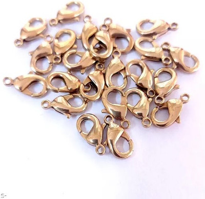 Shivarth Lobster Clasps Hooks for Necklace Bracelet/Findings Fasteners 200pc