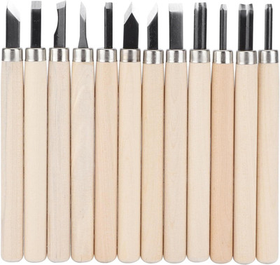 Like it Wood Carving Tools 12-Pcs Set – Premium Grade Wood Chisel