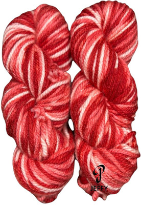 JEFFY Elora Multi Knitting Yarn Thick Chunky Wool (Shade no-5, 200 Gram)