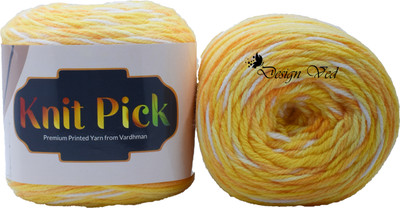 vardhman knitting yarn VARDHMAN KNIT PICK - Multicolored yarn - Pack of 4 balls each ball 100 gm