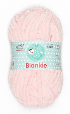 Simi Enterprise Thick Chunky Wool Blankie Pink 100g for Knitting