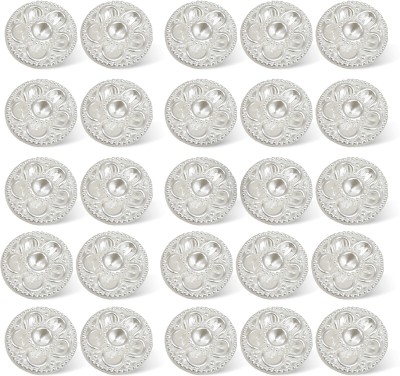 Airtick (Pack of 100 Gram) Oab0054 Abs Flower Bead Artificial Jewellery Craft Material