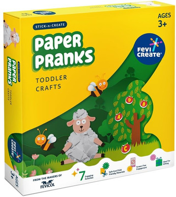 Fevicreate TODDLER's PAPER PRANKS CRAFT KIT