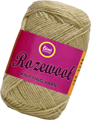 Simi Enterprise Rosewool Light Skin 300 gms Wool Ball Hand knitting wool- Art-FID