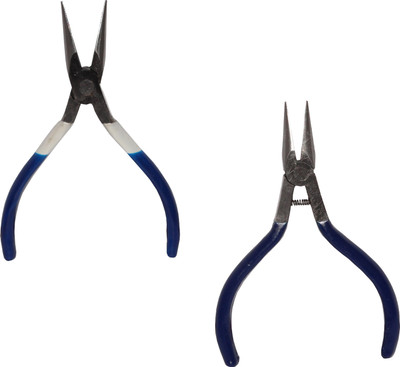 Crafts Haveli Jewellery Making Tool Kit Combo Set of Nose Plier 4no & Spring Nose