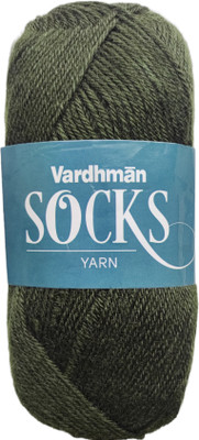 KYSS Vardhman Socks Wool Ball Knitting Art Yarn(1 ball /100 gram)300 gram shade no-10