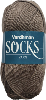 KYSS Vardhman Socks Wool Ball Hand Knitting (1 ball /100 gram) 200 gram shade no-20